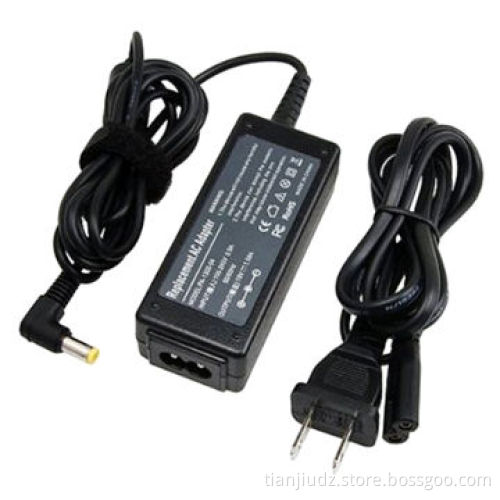 Notebook power adaptor for Samsung 19V 2.1A with DC 5.5*3.0mm, pin insise with efficiency up to 88%
